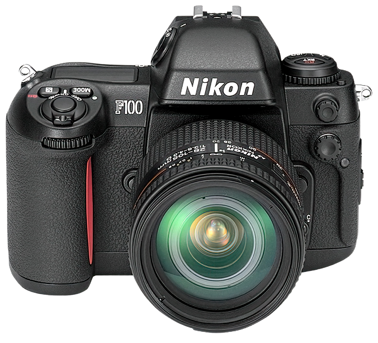 Nikon F100 SLR camera