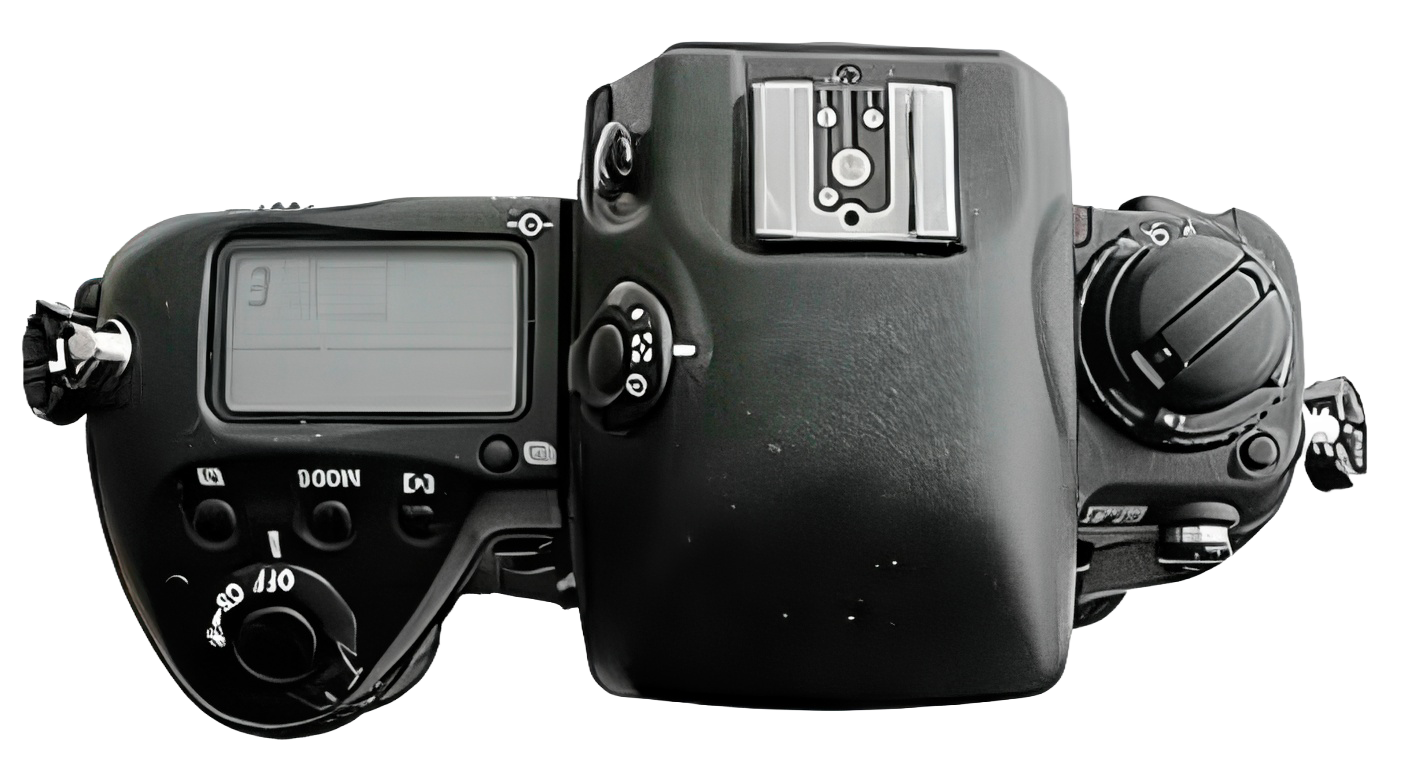Nikon F5 top
